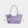 Bolso de Hombro Novedoso de Moda Hecho a Mano Calado, Bolso de Playa Tejido, Bolso Tote de Gran Capacidad