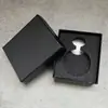 Caja de Empaque para Reloj de Bolsillo Negro Tinta Patrón de Diamante Caja de Reloj de Bolsillo Exquisita con Tapa Superior e Inferior Puede ser Caja de Empaque para Regalo de DÍA