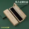 Traje privado caja de madera oreja izquierda herramientas para quitar cera de oídos de pedido tienda de limpieza de oídos para enviar a clientes LOGOTIPO de oreja cuchara para oídos