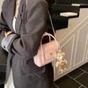 Bolso Cuadrado Pequeño de Diseño Nicho Simple y a la Moda Primavera 2025 Estilo Occidental Nuevo Bolso Casual de Hombro Cruzado para Mujer