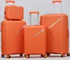 Maleta de Carrito de PP 14 pulgadas 20 pulgadas 24 pulgadas 28 pulgadas Equipaje de Mano Maleta con Ruedas Universales, Maleta de Viaje Ligera con Cerradura de Combinación