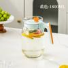 Hervidor de Agua Fría para Refrigerador Gran Capacidad Hervidor de Agua Resistente a Altas Temperaturas Hervidor de Agua para Infusión en Frío Juego de Tazas para Agua Hervidor de Agua Fría para Jugo Vidrio Sensación de Alta Gama