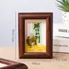 Ornamento de porta-retrato com pedras de cristal naturais, arte de parede para casa, presente de inauguração, decoração de mesa, atacado do fabricante