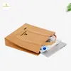 Bolsa de Ombro Tote em Papel Kraft Lavável Bolsa de Mão para Casal Bolsa de Mudança Retro Processamento Personalização