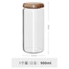 Frasco de Almacenamiento de Vidrio de Borosilicato Alto Botella de Vidrio Frasco Sellado Botella de Almacenamiento Frasco de Té Frasco de Vidrio Frasco de Vidrio Sellado