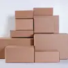 Caixas de Papelão para Entrega Expressa Personalizáveis, Embalagem Atacado de Caixas de Papelão Ondulado, Caixas Postais Nº 4, Reforçadas em Pequenos Lotes