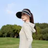 26 Modelos Nuevos de Sombreros de Sol de Verano con Protección Solar y UV Abiertos con Ala Ancha para Deportes al Aire Libre, Sombreros de Mujer con Ala