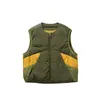 Colete de Penas Masculino North Boundary 2025 Inverno Novo Outdoor Design de Marca Tendência Patchwork Jaqueta Quente