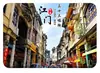 Ímãs de Geladeira de Vidro Cênicos de Jiangmen - Montanha Guifeng, Arco de Pedra Shanmen, Paisagem Florestal, Lembrança Cultural Turística, Decoração para Casa
