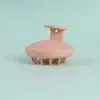 Cepillo de Champú de Silicona Artefacto Especial Peine Limpiador del Cuero Cabelludo Anti-Picazón Anti-Caspa Cepillo Peine Masajeador Cepillo de Champú
