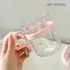 Elegante taza nueva para lavarse la cara para uso doméstico, taza portátil para enjuague bucal, taza para cepillo de dientes para parejas, viajes y residencias estudiantiles