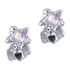 Cuentas ABS con Cuentas Animal Conejo Estrella Corazón Planta Cuentas Sueltas DIY Perforadas Accesorios para Collares Pulseras Joyería