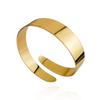 Pulsera de brazo de metal con círculo dorado envuelto alrededor del brazo, de moda punk con plumas, color plateado, de alta venta transfronteriza europea y americana, decoraciones para el brazo