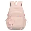 Mochila Transfronteriza para Estudiantes Nuevos Estudiante de Preparatoria Alta Apariencia Chica Bolso de Doble Hombro Reducción de Carga Protección de Columna Estudiante de Secundaria Mochila de Moda