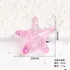 Accesorios para Joyería DIY Resina Dibujos Animados Brillo Serie Océano Pegamento Cremoso Imanes para Refrigerador Pinzas para el Cabello Llavero Accesorios