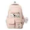 Mochila de gran capacidad, nuevo estilo para mujer, adecuada para estudiantes de secundaria y universidad, elegante y versátil, perfecta para uso casual y viajes