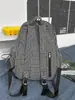 Nueva Mochila Casual Versátil Fresca a Cuadros para Niñas Estudiantes Universitarias Mochila Simple Estudiantes de Secundaria Mochila de Gran Capacidad
