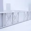 Cesta Rectangular para Uvas Plástico Cesta Alta Cesta Blanca Fresa Arándano Rojo Verdura y Fruta Desechable Transporte Rotación Cesta de Plástico