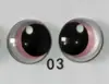 Accesorios para joyería DIY ojos de figura de vidrio ojo de muñeco de peluche ojos de muñeca de simulación gema de tiempo piezas de ojo para bolso