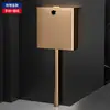 Tanque de agua de acero inoxidable 304 para inodoro doméstico, taza de baño para agacharse, tanque de agua para inodoro, caja de ahorro de agua para inodoro de pared