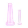 Copo de silicone translúcido de grau alimentício para ventosaterapia, ventosa, copo de massagem, recipiente de absorção de umidade, aparelho de ventosaterapia a vácuo, produtos para cuidados com a saúde