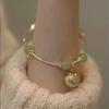 Diseño Hotan Yuxing Pulsera de Campana de Estrella Pulsera de Alto Sentido Nueva para Mujer Pulsera de Lujo Ligero Hanfu con Campana para Mujer