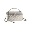 Bolso acolchado con correa de cadena, nuevo estilo primavera 2026, elegante y sencillo, pequeño bolso cuadrado elegante, bolso de hombro y cruzado estilo ins