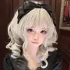 Faixa de Cabeça Preta Retro com Laço Multicamadas para Mulheres Lolita Doce Adorno de Cabeça Estilo Corte Acessórios Menina Faixa de Cabeça