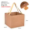 Caja de Regalo Mooncake Cuadrícula Roja de Nueve Cuadros Caja Transparente de Empaque para Regalo Caja de Cuadrícula de Nueve Cuadros Pastel Chino Caja Vacía