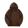 Ropa exterior de talla grande al por mayor, sudaderas con capucha de color liso en stock, tops holgados de manga larga, unisex, estilo hombro caído, disponibles para dropshipping transfronterizo