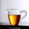 Jarra para Compartir Té, Accesorios para Juego de Té Kung Fu, Divisor de Té, Colador de Té, Vidrio Transparente Engrosado Resistente al Calor con Asa de Color