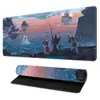 Mouse Pad Personalizado, Tapete de Mesa Antiderrapante Mais Vendido no Exterior, Mouse Pad Série Paisagem, Mouse Pad Grande para Jogos e Escritório t K
