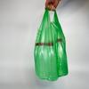 Bolsa de Basura tipo Chaleco Portátil Negra para Hogar Clasificada Desechable Punto de Ruptura Rollo de Bolsa Plástica Chaleco Cocina