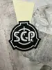 Parche de Tela Bordado con Logo de la Fundación SCP Insignia con Letras Accesorios para Ropa Parche de Tela Parche Autoadhesivo Puntos de Velcro
