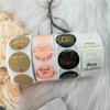 Rollo redondo con puntos dorados, adhesivo para sellar regalos de Navidad, adhesivo decorativo de agradecimiento