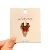 Broche de joyería de aceite de goteo de alta gama estilo bosque caricatura 2026 nuevo pin al por mayor insignia navideña linda europea y americana