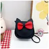 Nova Bolsa Infantil com Laço, Bolsa de Ombro, Bolsa Transversal Street Fashion, Porta-Moedas, Mini Bolsa para Meninas, Bolsa de Princesa