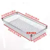 Estante de Almacenamiento de Cocina de Metal Estante DIY Cesta de Malla Estante de Almacenamiento de Combinación Libre Cesta de Malla de Pie Verduras al por Mayor