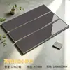 Azulejos brancos nórdicos brilhantes 100*300mm para paredes de cozinha e banheiro, borda chanfrada, azulejos tipo pão de cor sólida, azulejos cerâmicos para exportação
