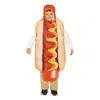 Halloween Niños Caca Cucaracha Hot Dog Fideos Instantáneos Mural Galleta de Leche Robot Personaje de Escenario Juego de Rol