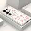 Estilo Suave Estampa Floral Capa de Celular de Alto Valor Samsung Note 10 Plus para Meninas Capa Protetora Galaxy S25 Ultra