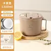 Tazón de acero inoxidable 304 para fideos instantáneos con tapa, tazón para sopa de fideos, lonchera para estudiantes, tazón para comida de cafetería, taza de fideos instantáneos para comida rápida al por mayor