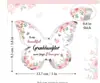 Producto Nuevo en Amazon Transfronterizo en Stock, Regalo para Mamá, Regalo para Amigos, Regalo Navideño, Decoración de Escritorio de Acrílico con Forma de Mariposa