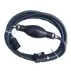 Mangueira de óleo para motor de popa universal, conector para motores de barco, bomba manual