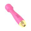 Vibrador feminino multifrequencial mini bastão de massagem recarregável vibrador à prova d'água bastão AV elétrico produtos sexuais para adultos