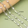 Novos Materiais para Colar e Pulseira DIY Corrente Exagerada Estilo Europeu e Americano Minimalista Zircônia Mais Vendidos Resistentes