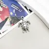 Mezcla 15 Series de Animales Marinos de Plata Antigua Caballo Marino Sirena Colgante de Aleación Pulsera Joyería Colgante Accesorios para Collar
