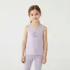 Colete infantil de algodão puro, colete pequeno para usar por baixo, camada interna respirável antibacteriana, pijama infantil, preço especial de liquidação