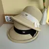 Sombrero de Cubo Plegable con Abertura Trasera y Lazo, Sombrero de Pescador Casual Versátil para Mujer, Sombrero de Sol para Viajes de Vacaciones