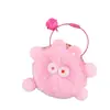 Cosas Bonitas y Feas Llavero Colgante Cochecito Bola de Carbón Pequeña Colgador DIY Elfo de Dibujos Animados Colgante de Felpa Accesorios para Bolsos